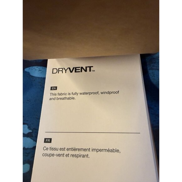 The North Face Boys 10-12 Blue/Dryvent Hooded Wind/waterproof Rain Jacket - Picture 13 of 16